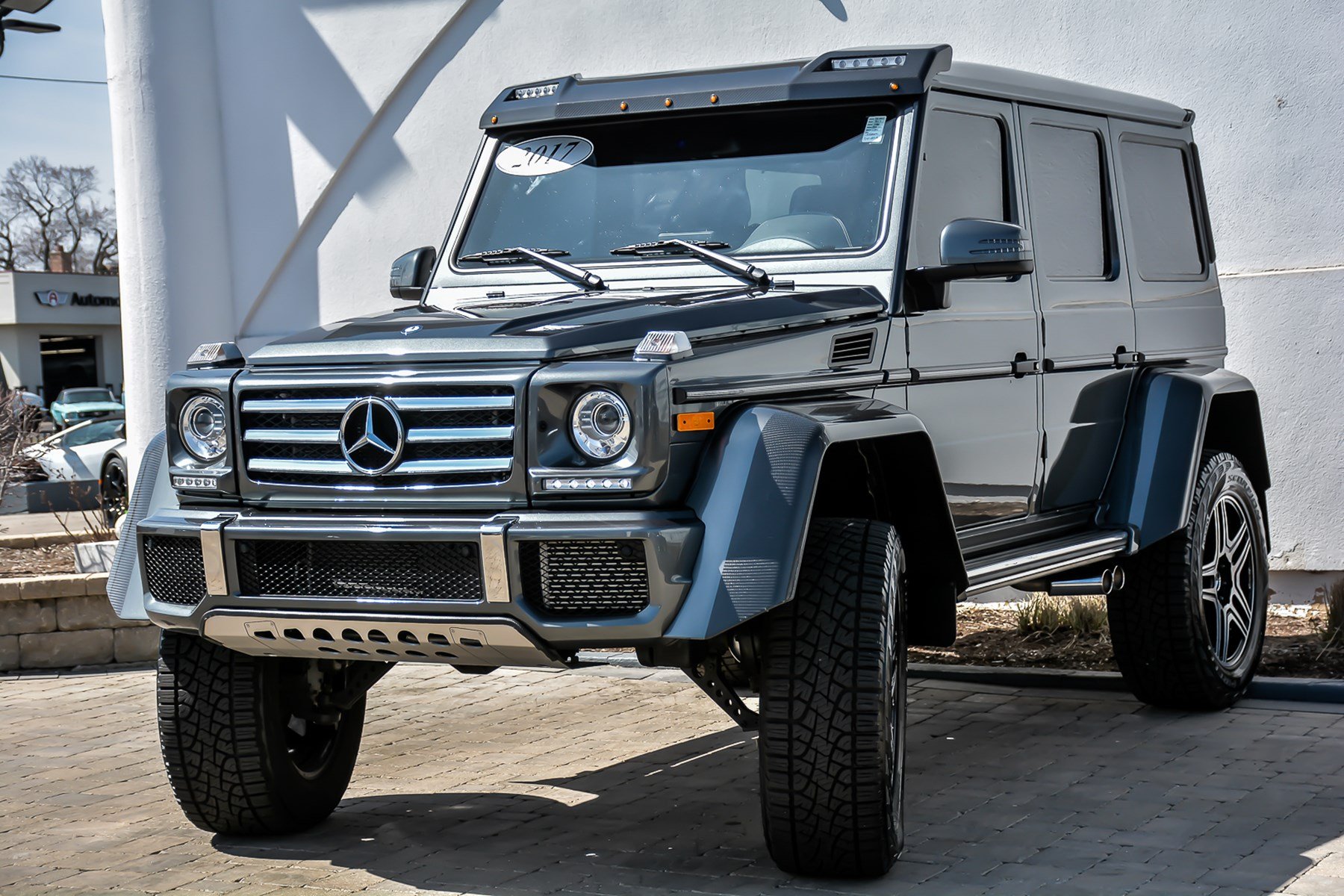 Pre-Owned 2017 Mercedes-Benz G-Class G 550 4x4 Squared With Navigation ...